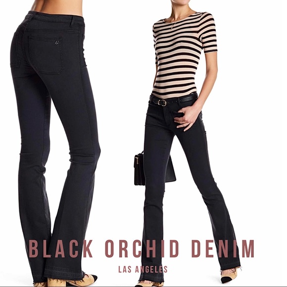 Black Orchid Denim - REVOLVE BLACK ORCHID GOLDIE FLARE JEAN